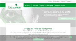 Desktop Screenshot of hk-werbetechnik.de